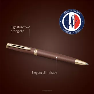 Długopis Waterman Hémisphère Understated Copper Red M GT