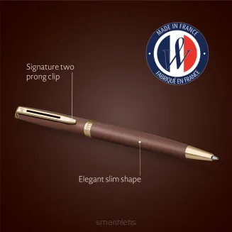 Długopis Waterman Hémisphère Understated Copper Red M GT