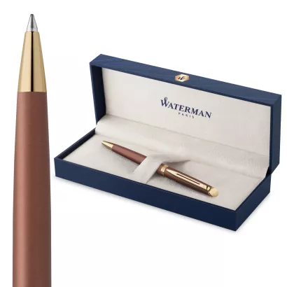 Długopis Waterman Hémisphère Understated Copper Red M GT