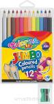 Kredki ołówkowe okrągłe Jumbo Colorino 12 kolorów