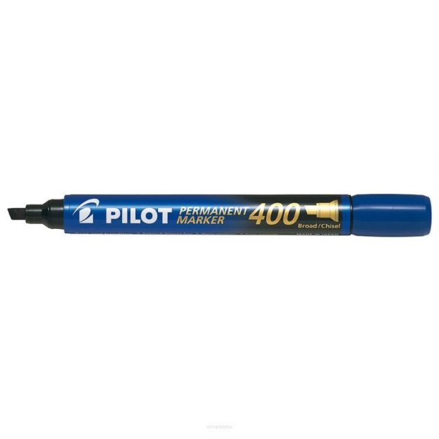 Marker permanentny ścięty Pilot SCA-400-B Niebieski