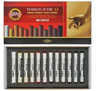 Pastele Suche Koh-I-Noor Toison D'Or Brązowe smartkleks.pl