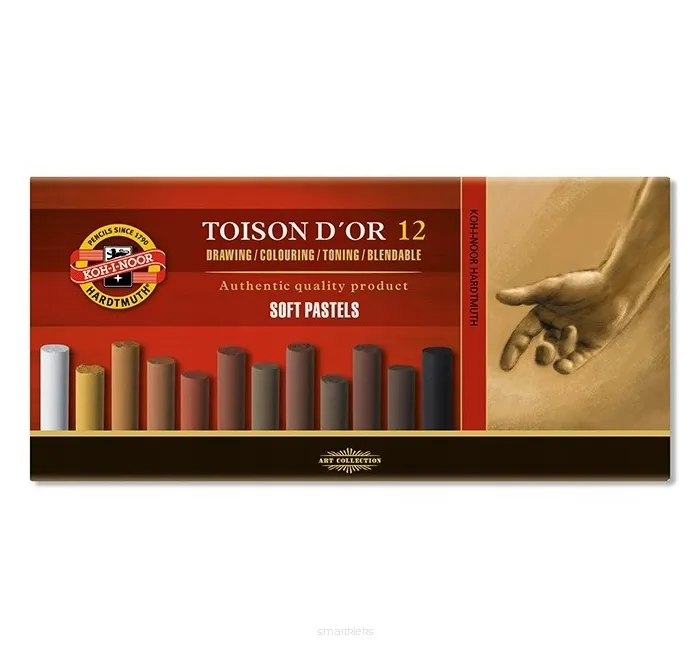 Pastele Suche Koh-I-Noor Toison D'Or Brązowe smartkleks.pl