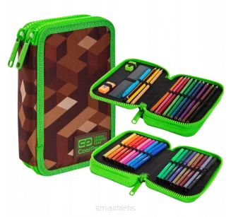 Zestaw Plecak CoolPack JoyS City Jungle i Piórnik Dwukomorowy