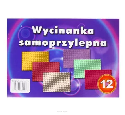 Wycinanka Samoprzylepna Paski 12 A4 Cormoran