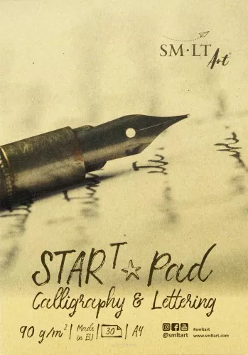 BLOK A4 START CALLIGRAPHY& LETTERING 90G