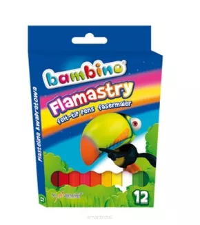 Flamastry Bambino 12 kolorów