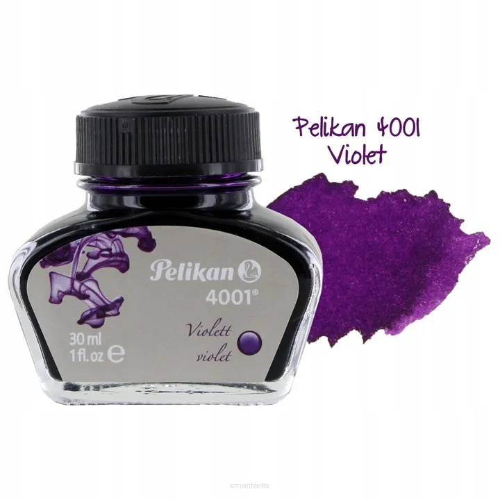 Atrament Pelikan 4001 Fioletowy 30 ml   SmartKleks.pl