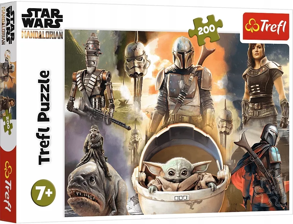 Puzzle Trefl 200 Elementów Star Wars Gotowi do Walki  SmartKleks.pl