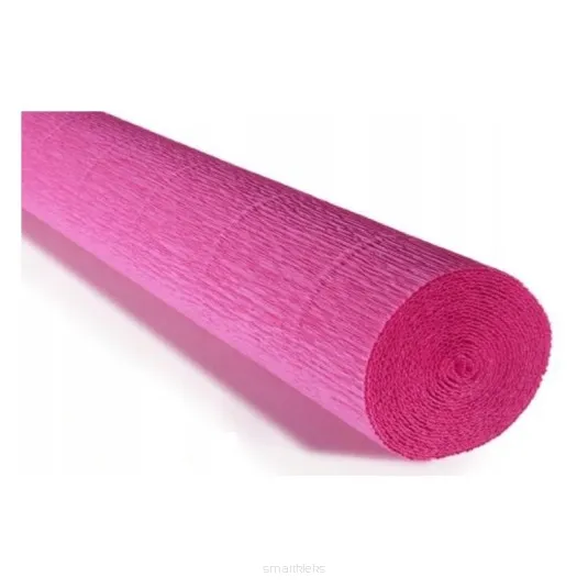 Krepina 50x250cm 180g różowa