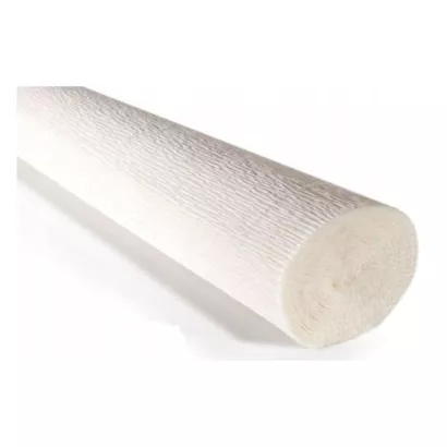 Krepina 50x250cm 180g biała