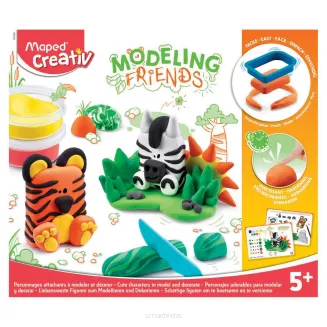 Masa Plastyczna Maped Creative Dzikie Zwierzaki SmartKleks.pl