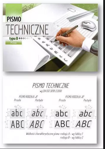 Blok Pismo Techniczne Typu B Proste 