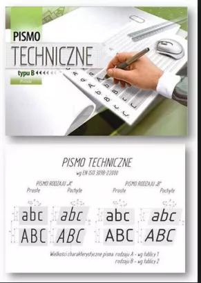 Blok Pismo Techniczne Typu B Proste 