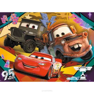 Puzzle Trefl 30 Elementów Cars Rozpędzone Samochody smartkleks.pl