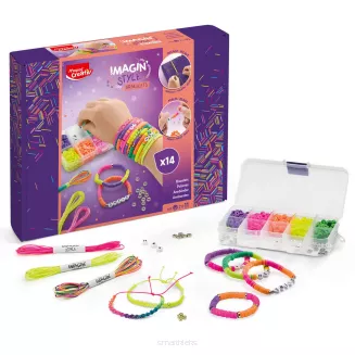 Zestaw Maped Do Robienia Bransoletek Neonowy SmartKleks.pl