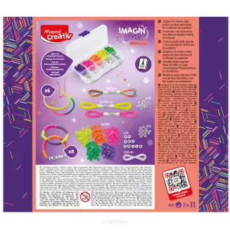Zestaw Maped Do Robienia Bransoletek Neonowy SmartKleks.pl