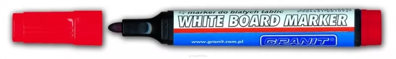 Marker do białych tablic Granit M460 czerwony