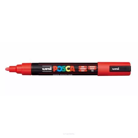 Pisak Posca PC-5M Czerwony Smartkleks.pl