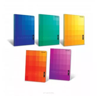 Kołozeszyt z przekładkami Brulion B5/100 Kratka