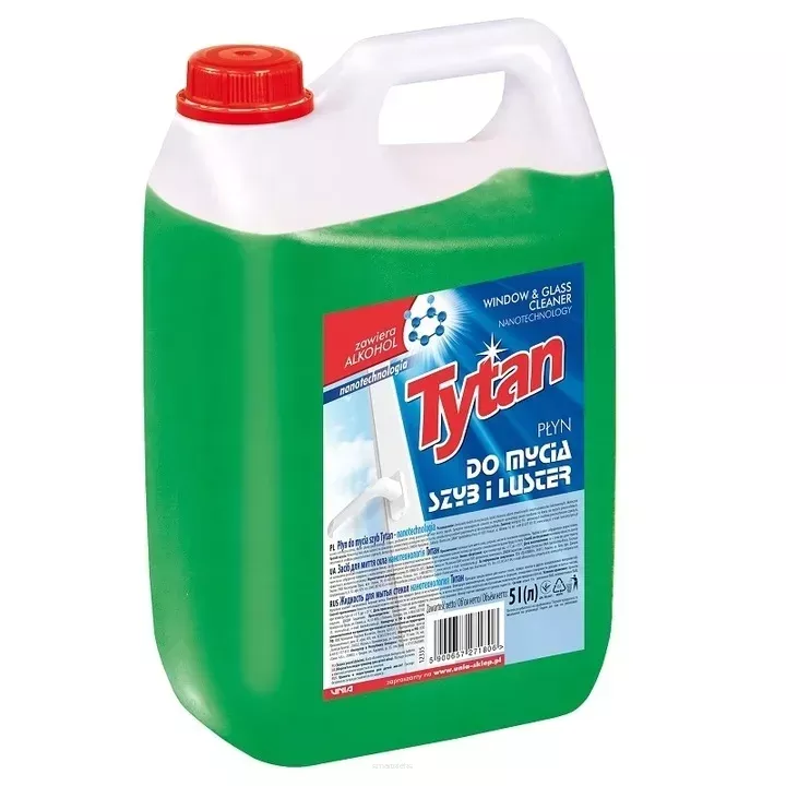 TYTAN PŁYN DO MYCIA SZYB 5L ZIELONY