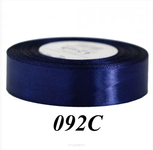 Wstążka Satynowa 25mm/32mb, C. Granatowa Smartkleks.pl
