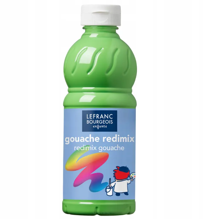 Płynny Gwasz Farba Plakatowa Redimix 500ml. J.Zielony smartkleks.pl