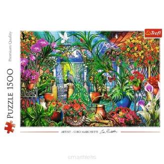Puzzle Trefl 1500 Elementów Tajemniczy Ogród smartkleks.pl