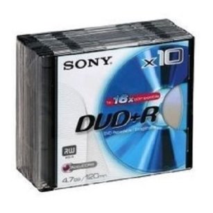 Płyta DVD+R 4.7 GB SONY Slim