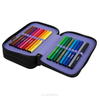 Piórnik Trójkomorowy Cool Pack z Wyposażeniem Jumper 3 Mood smartkleks.pl