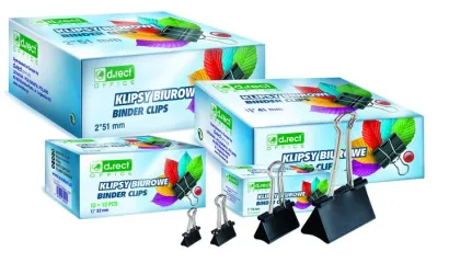 Klips biurowy 41 mm d.rect