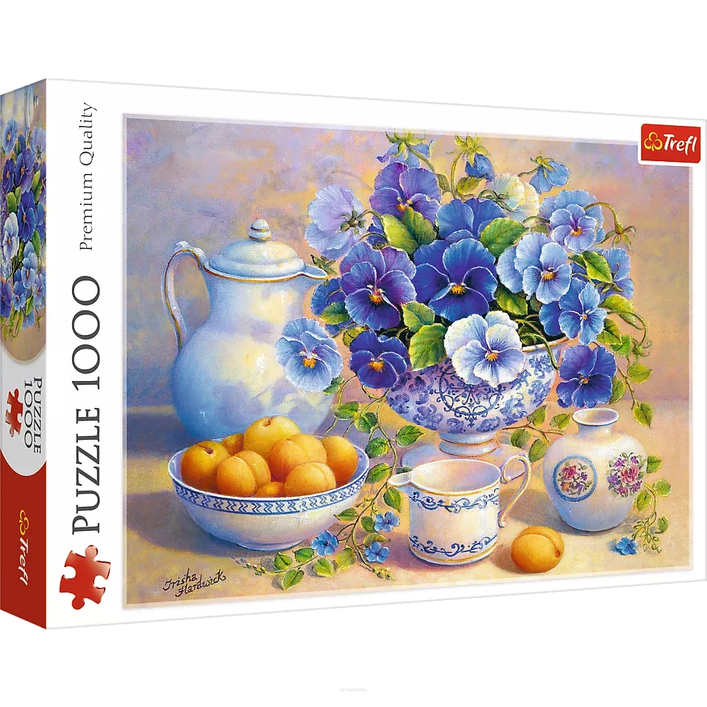 Puzzle Trefl 1000 Elementów Niebieski Bukiet smartkleks.pl