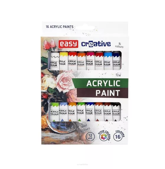 Farby Akrylowe Easy Creative 24 Kolory