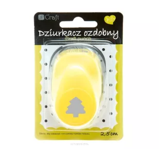Dziurkacz Ozdobny Choinka  2,5 cm JCDZ-110-021 - 2