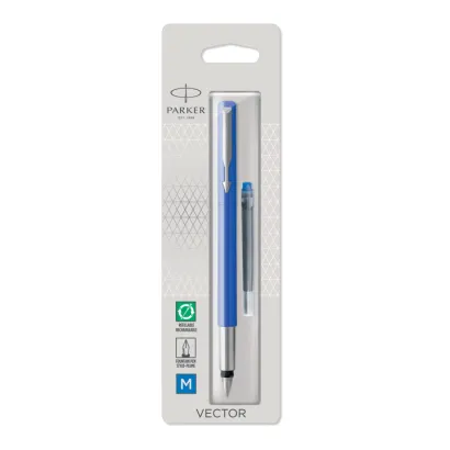 Pióro Wieczne Parker Vector Niebieskie S0881011