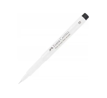 Pisak Pędzelkowy Faber-Castell Biały Pitt Artist B