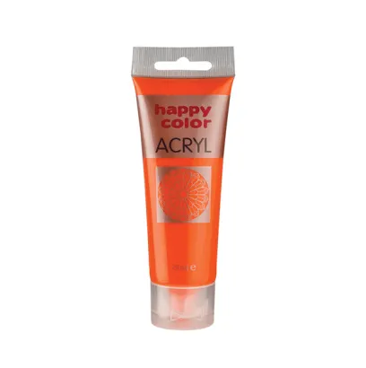 Farba Akrylowa Happy Color 75ml Pomarańczowy 4