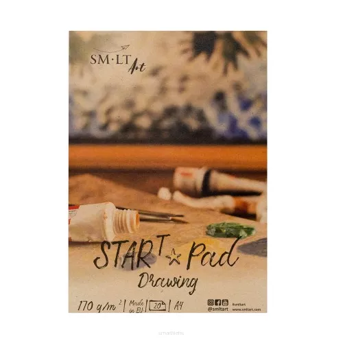 SMLTArt STARt Drawing blok A4 klejony 170g 20ark