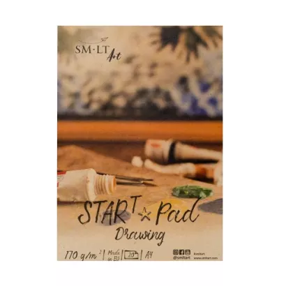 SMLTArt STARt Drawing blok A4 klejony 170g 20ark