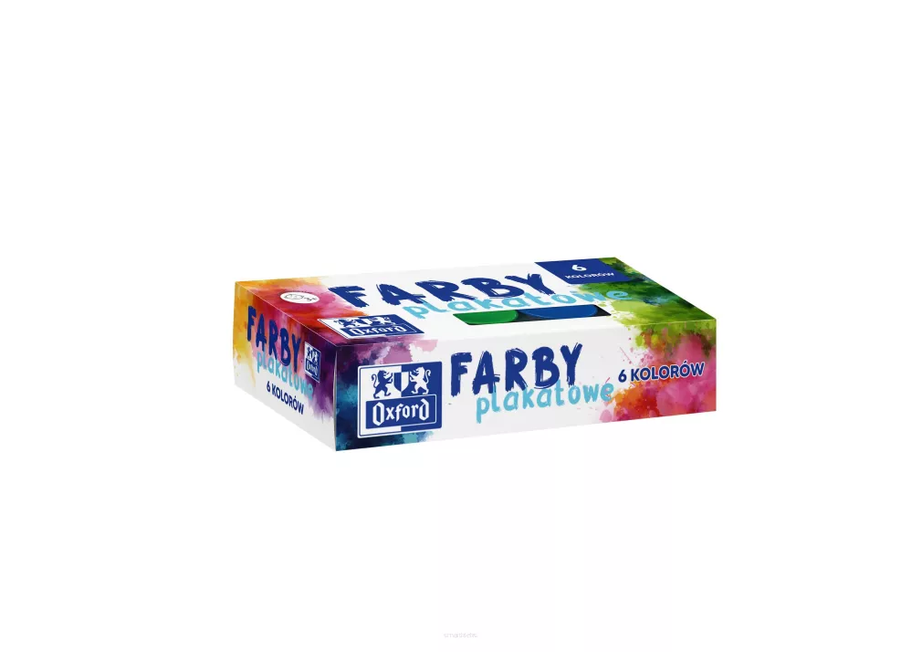 Farby Plakatowe Oxford 6kol smartkleks.pl