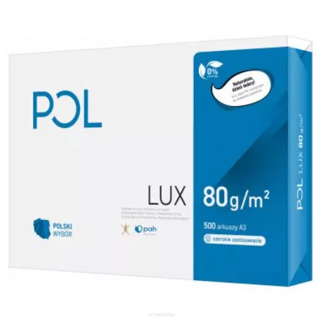 PAPIER XERO POLLUX A3 80 g/m² - 500 arkuszy
