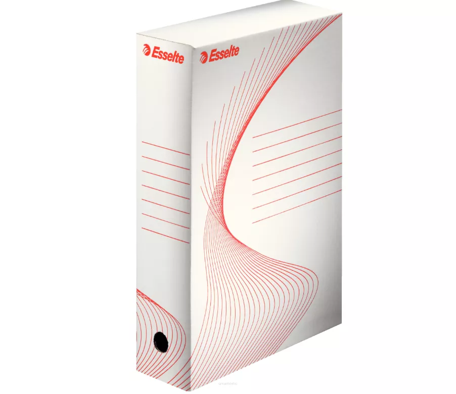 PUDŁO ARCHIWIZACYJNE 80MM ESSELTE BIAŁE