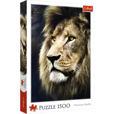 Puzzle Trefl 1500 Elementów Portret Lwa