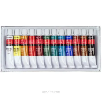 Farby Olejne New Art Zestaw 12 Kolorów 12ml