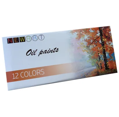Farby Olejne New Art Zestaw 12 Kolorów 12ml