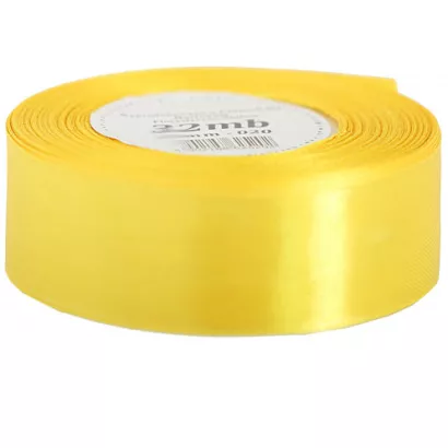 Wstążka Satynowa 38mm/32m Żółty