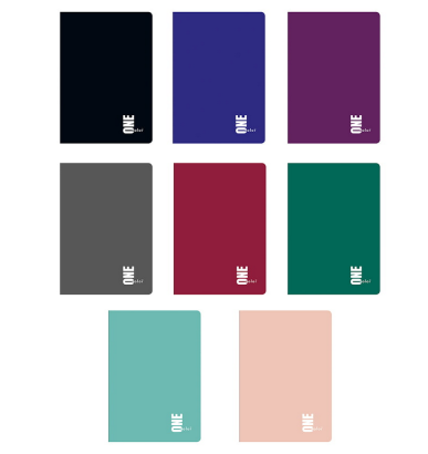 Zeszyt A4 Szeroka Linia 96 kartek One Color Interdruk
