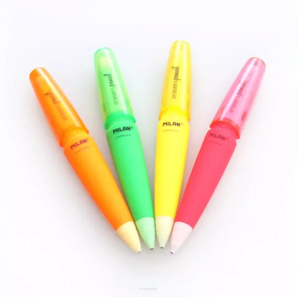 Ołówek automatyczny z gumką Milan HB 1 szt