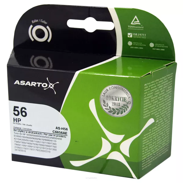 Tusz Asarto 56 Black C6656AE