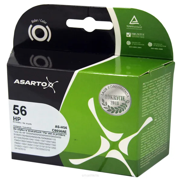 Tusz Asarto 56 Black C6656AE